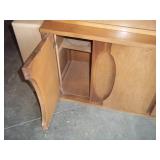 Vintage China Hutch with Glass Doors