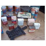 Lot of Vintage Tins & Cans