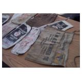 Lot of Vintage Shot Bags, Nail Apron