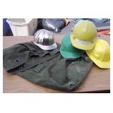 Hard Hats and Duffel Bag