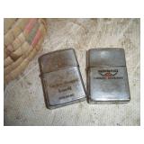 Vintage Zippo Lighters & Other Lighters with Basket