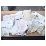 Lot of Vintage Place Mats, Table Cloth, Misc