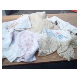 Lot of Vintage Place Mats, Table Cloth, Misc
