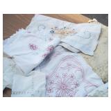 Lot of Vintage Place Mats, Table Cloth, Misc