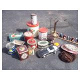 Vintage Tins and Misc