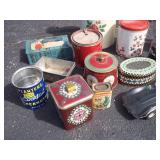 Vintage Tins and Misc