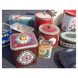 Vintage Tins and Misc