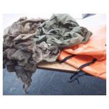 Camo Duck Blind Material, Canvas Tarp, Bag