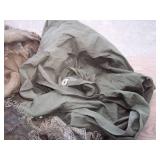 Camo Duck Blind Material, Canvas Tarp, Bag