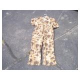 Hudson Bay Camo Coveralls Size Small
