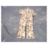 Hudson Bay Camo Coveralls Size Small