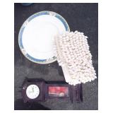 Tote with Wood Bowls, Plates, Picture Frames and Numerous Misc. Items