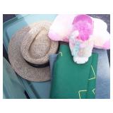 Tote with Wood Bowls, Plates, Picture Frames and Numerous Misc. Items