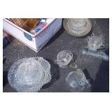 Tote with Fossil Watch and Numerous Vintage Collectibles