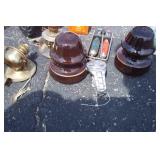 Tote with Fossil Watch and Numerous Vintage Collectibles