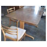 Vintage Bassett 6 Drawer Dresser with Mirror