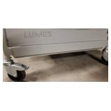 Retails New $1500 - Lumex Mobile Deluxe Clinic Patient Care Recliner Patient Geri Chair Ultimate Wide Comfort - With Side Tables Clinical Care Recliner Taupe - Excellent Condition!