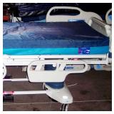 MSRP $15,000 STRYKER SECURE II MED/SURG HOSPITAL BED 500LB CAPACITY w/ZONE EXIT ALARM & DIGITAL SCALE PLUS FREE MATTRESS & PLUGS INTO REGULAR HOME LIGHT SOCKET - PLEASE SEE PDF
