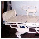 MSRP $15,000 STRYKER SECURE II MED/SURG HOSPITAL BED 500LB CAPACITY w/ZONE EXIT ALARM & DIGITAL SCALE PLUS FREE MATTRESS & PLUGS INTO REGULAR HOME LIGHT SOCKET - PLEASE SEE PDF