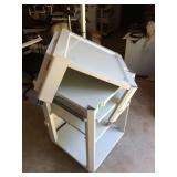 Retails Used $600 FANTASTIC OLYMPUS MD-497 ENDOSCOPY CART VIDEO TOWER Compact Video Trolley COMPUTER MEDIA SLIDE OUT TRAY MEDICAL MONITOR IMAGING STAND - Multiple Power Supply Back Up Plugins