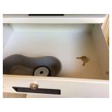 Retails New $3000 High Quality Sandhill Scientific Media Storage Cart With Like New Medical Grade Transformer Input 115-230V Out 600VA, Locking Drawer, Power Supply & Keys - A++ I WANT THIS!! Buil