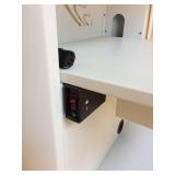 Retails New $3000 High Quality Sandhill Scientific Media Storage Cart With Like New Medical Grade Transformer Input 115-230V Out 600VA, Locking Drawer, Power Supply & Keys - A++ I WANT THIS!! Buil