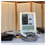 WOW RETAILS USED $900 For Your Home Or Clinic Mobile Datascope Accutorr Plus Patient Monitor NIBP, SPO2 Includes: Finger Probe, Hose and Adult Cuff - Excellent Working Condition!
