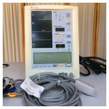 WOW RETAILS USED $900 For Your Home Or Clinic Mobile Datascope Accutorr Plus Patient Monitor NIBP, SPO2 Includes: Finger Probe, Hose and Adult Cuff - Excellent Working Condition!
