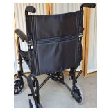 Excellent Condition High Quality Folding Collapsible Sturdy Lightweight Wheeled Adult Transport Chair