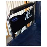 Retails New $1500 INVACARE TRACER IV Heavy Duty Steel Gauge Bariatric Wheelchair - Excellent Condition! Collapsible - 450 lbs Capacity