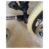 Retails New $1500 INVACARE TRACER IV Heavy Duty Steel Gauge Bariatric Wheelchair - Excellent Condition! Collapsible - 450 lbs Capacity