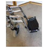 Retails New $1500 INVACARE TRACER IV Heavy Duty Steel Gauge Bariatric Wheelchair - Excellent Condition! Collapsible - 450 lbs Capacity