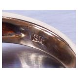 Sapphire and Diamond Ring - 18k **NO RESERVE**