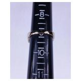 5ct Blue Topaz and Diamond Ring - 14k **NO RESERVE**