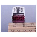 Custom Made Tourmaline and Diamond Ring - 14k **NO RESERVE**