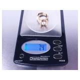 Custom Moissanite and Diamond Ring