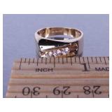 Past, Present, Future Ring - 14k