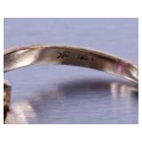 8ct Natural Amethyst Ring - 14k