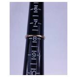 5ct Mystic Sapphire and Diamond Ring in Yellow Gold