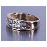 Diamond Estate Ring in Yellow Gold