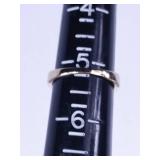 12ct Natural Aqua Ring in Yellow Gold