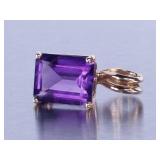 Natural Amethyst Pendant