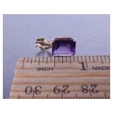 Natural Amethyst Pendant