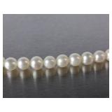 High End Natural Matching Pearl Necklace - 14k