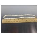 High End Natural Matching Pearl Necklace - 14k