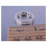 Pandora White Sapphire Ring