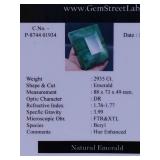2935 Carat Natural Emerald Speciman