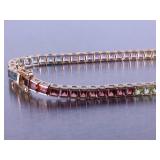 Tennis Bracelet in Yellow Gold