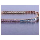 Tennis Bracelet in Yellow Gold