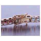 Tennis Bracelet in Yellow Gold